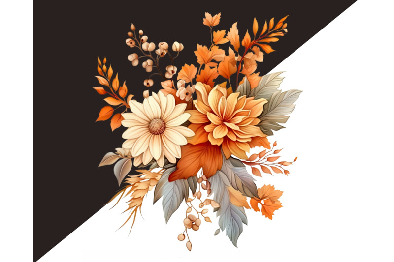 autumn-bouquets-png-clipart-fall-flowers