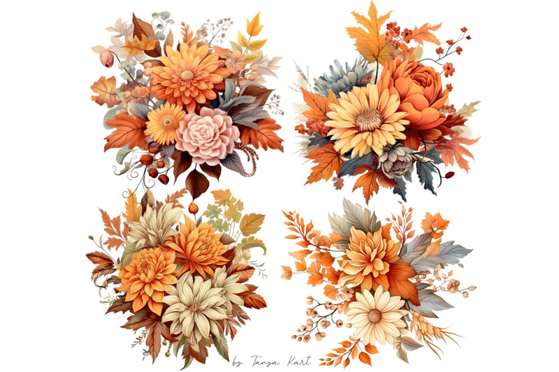 autumn-bouquets-png-clipart-fall-flowers