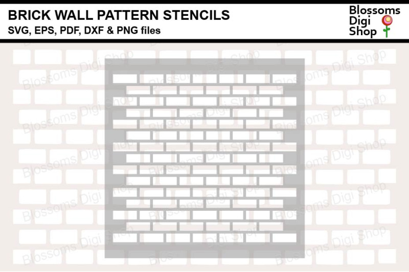 brick-wall-pattern-stencils-svg-eps-pdf-dxf-amp-png-files