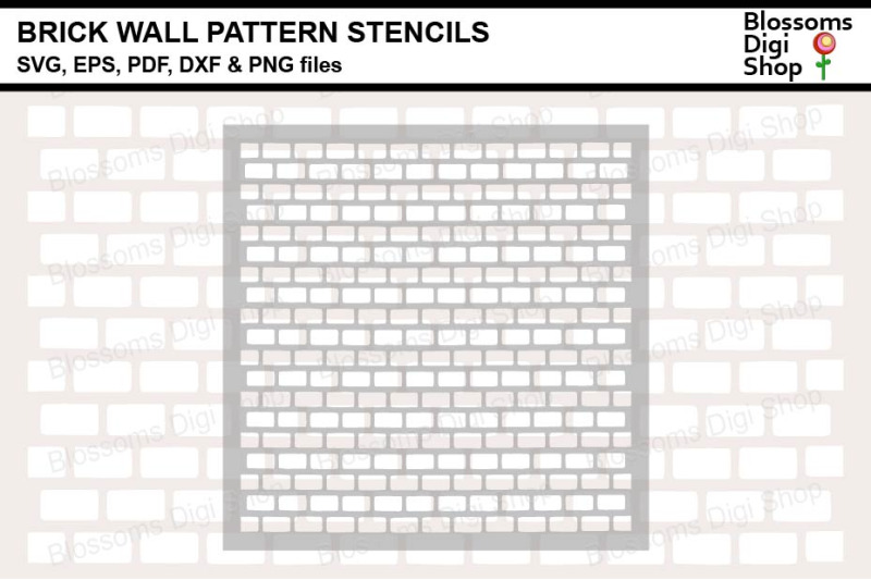 brick-wall-pattern-stencils-svg-eps-pdf-dxf-amp-png-files