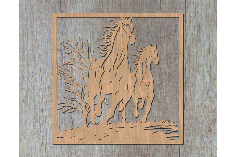 horses-laser-svg-cut-file-horse-glowforge-file-horses-dxf