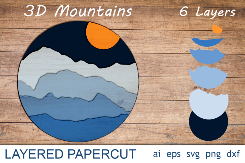 3d-mountain-scene-layered-papercut-nature-silhouette