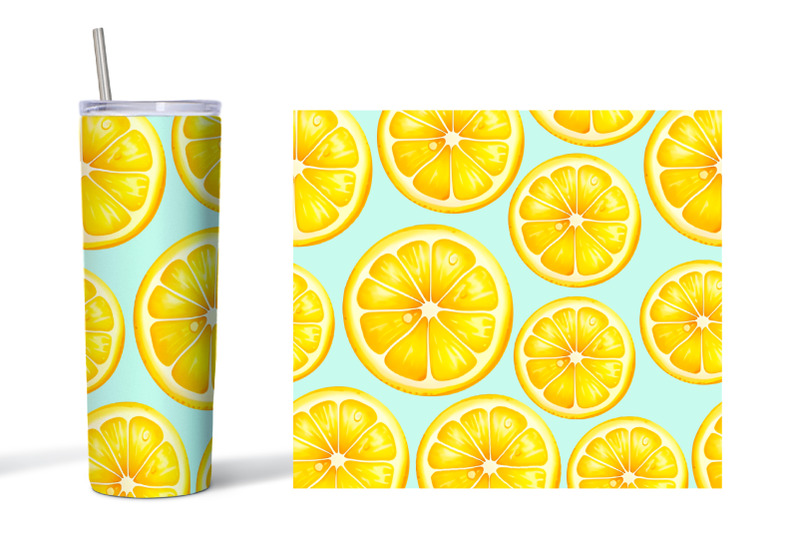 tumbler-lemon-sublimation-lemon-tumbler-wrap-design