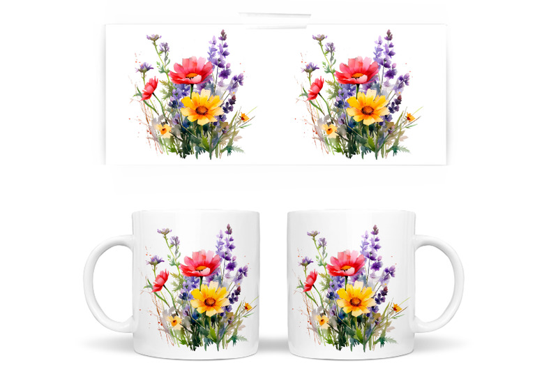 wildflowers-mug-design-wildflowers-sublimation-flowers-mug