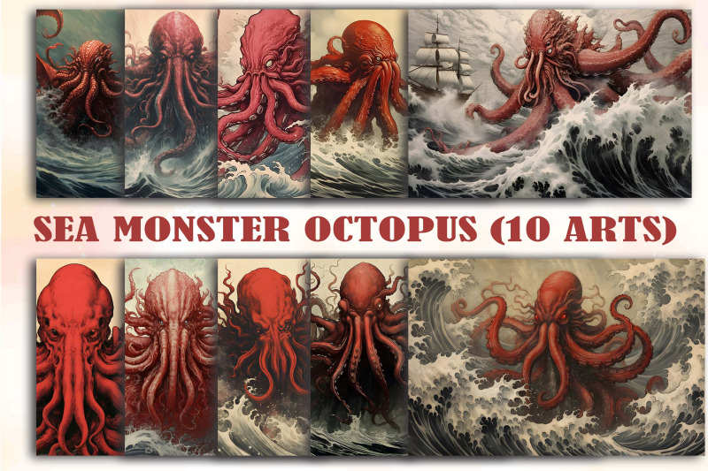 sea-monster-octopus-arts-bundle