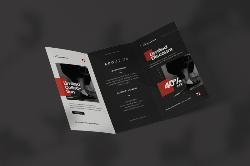 shoes-trifold-brochure