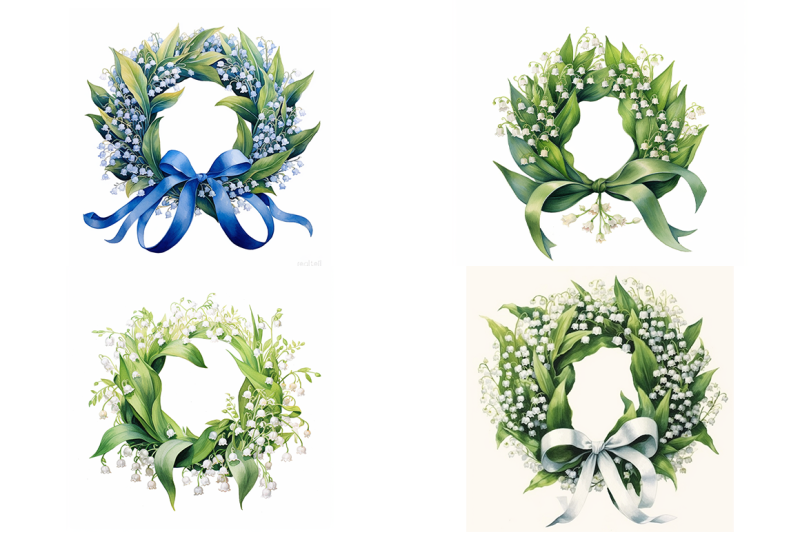 lily-of-the-valley-wreaths