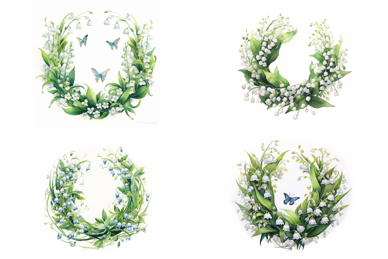 lily-of-the-valley-wreaths