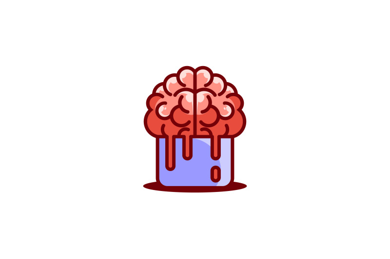 brain-in-cup-logo-vector-design-template