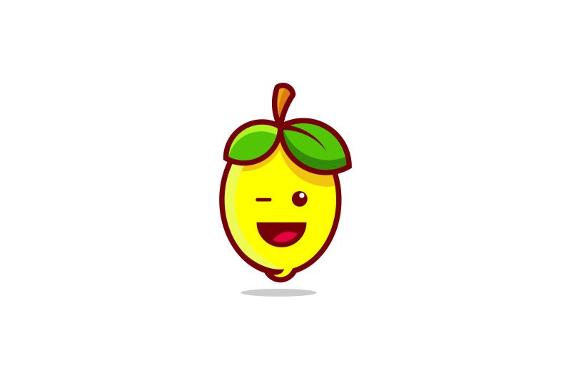 happy-face-lemon-logo-vector-design-template