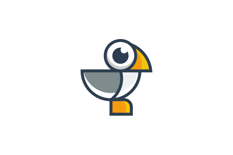 puffin-logo-vector-design-template