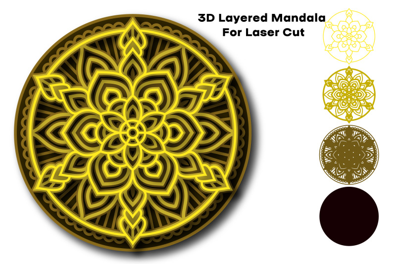 3d-layered-mandala-svg-files-for-laser-cut-cricut