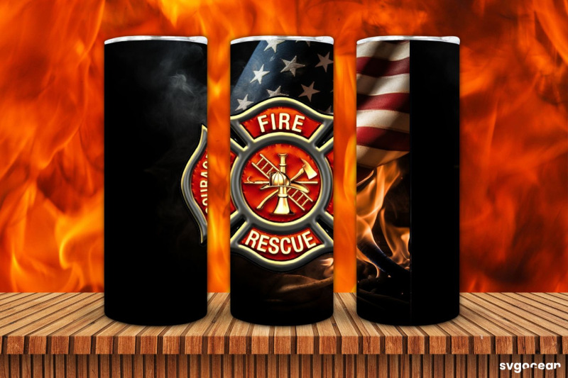 firefighter-tumbler-wrap-20-oz-sublimation