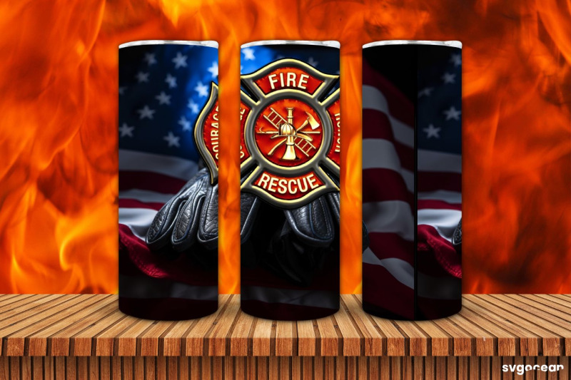 firefighter-tumbler-wrap-20-oz-sublimation