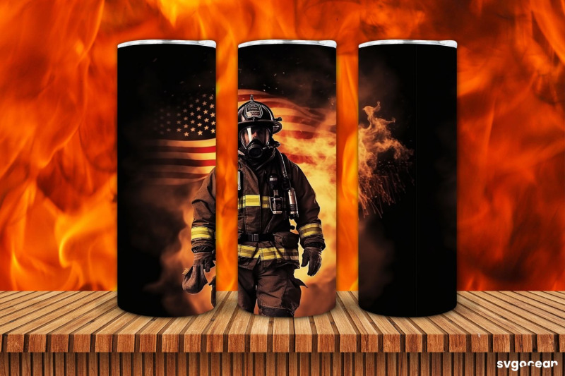 firefighter-tumbler-wrap-20-oz-sublimation