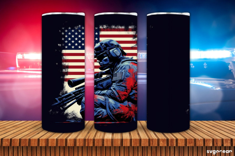 police-tumbler-wrap-20-oz-sublimation