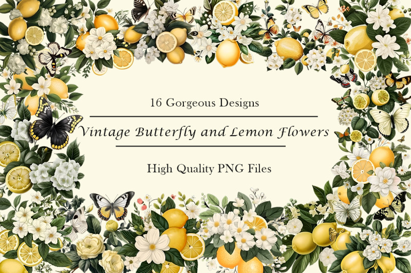 vintage-butterfly-and-lemon-flowers