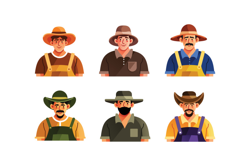 farmer-character-avatar-set