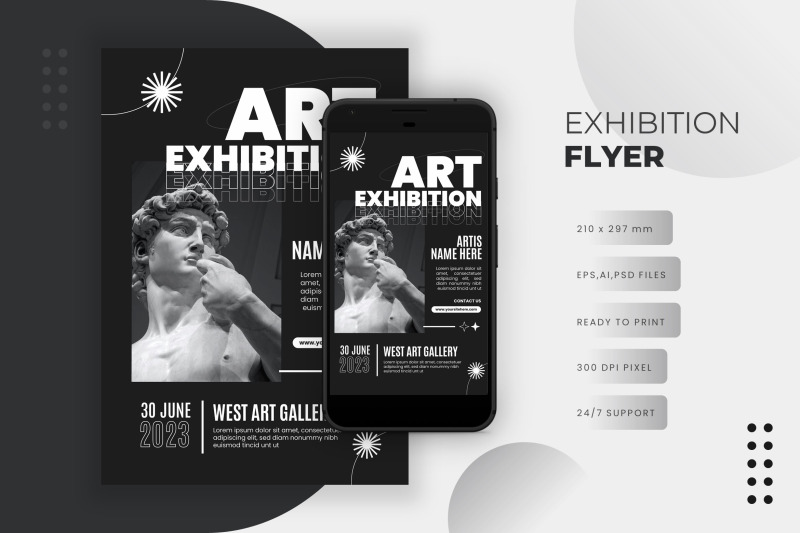 art-exhibition-flyer