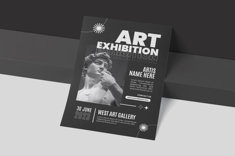 art-exhibition-flyer