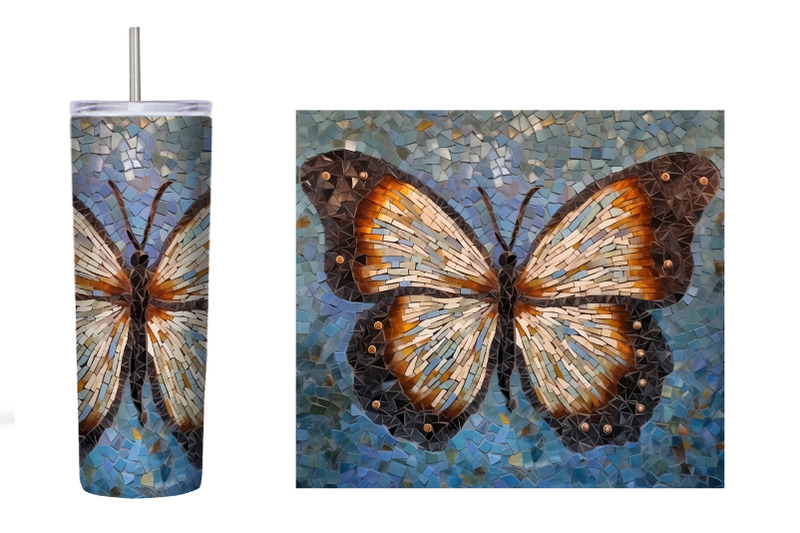 butterfly-mosaic-tumbler-butterfly-tumbler-sublimation