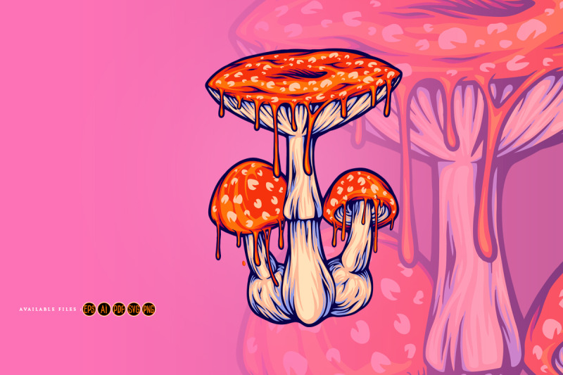 magic-mushroom-vibrant-fly-agaric-mushroom