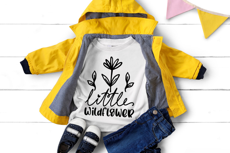 little-wildflower-kids-design-svg