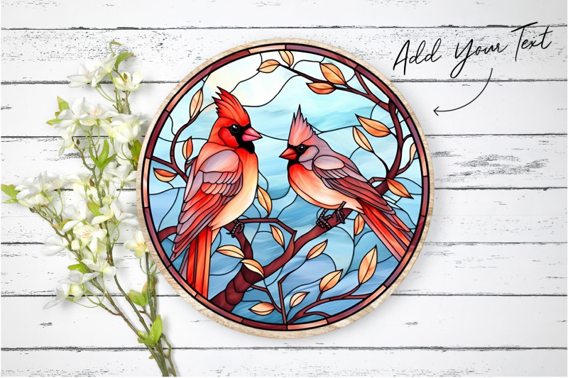stained-glass-cardinal-round-png-background-bundle