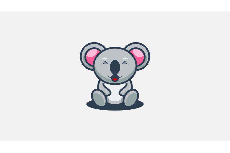 baby-koala-logo-vector-design-template