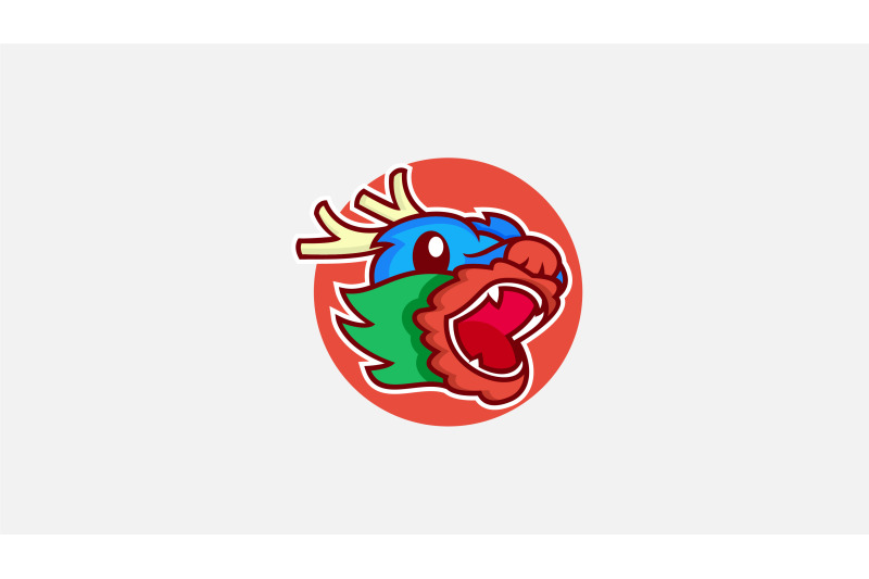 cartoon-dragon-logo-vector-design-template