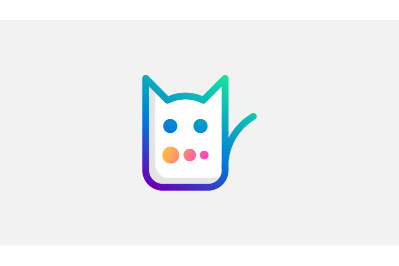 cat-chat-logo-vector-design-template