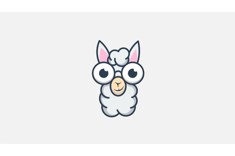 cute-alpaca-logo-vector-design-template