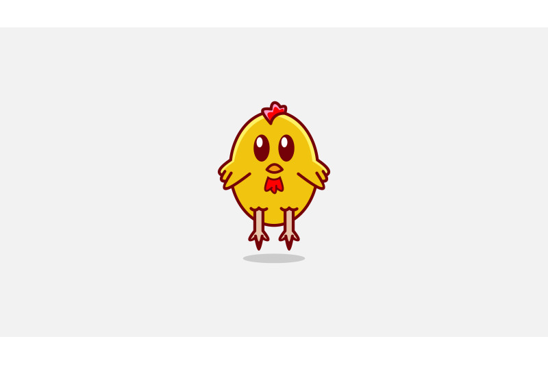 cute-chick-logo-vector-design-tetmplate