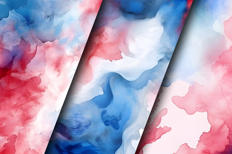 red-blue-and-white-watercolor-backgrounds-patriotic-digital-papers