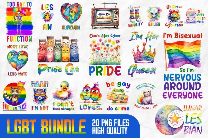 lgbt-cute-cartoon-bundle-design