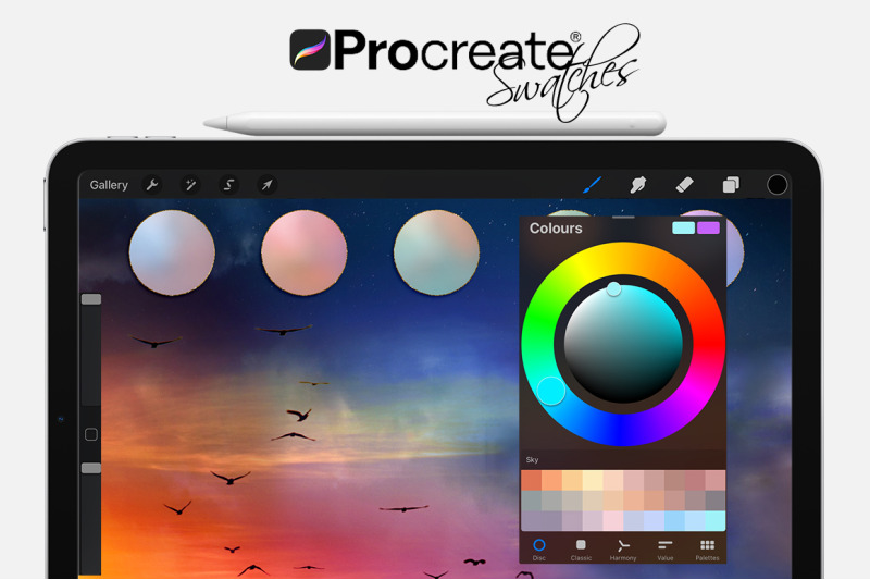 sky-swatches-for-procreate