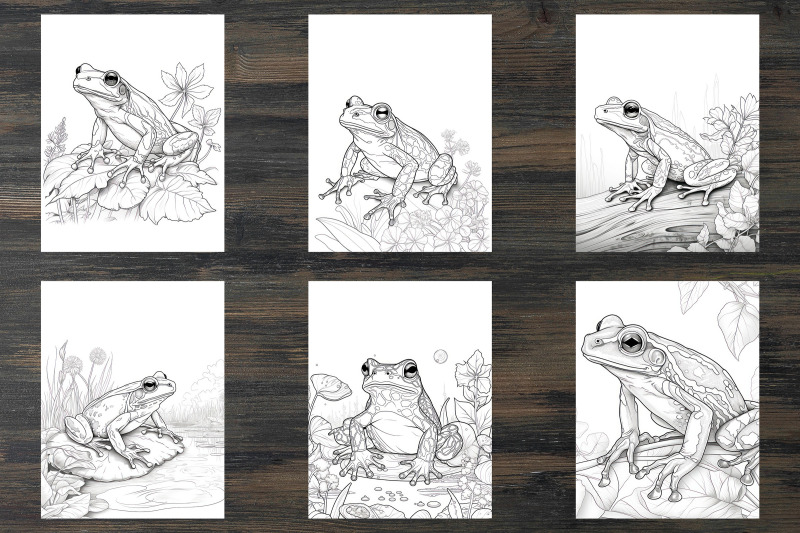 frog-coloring-pages