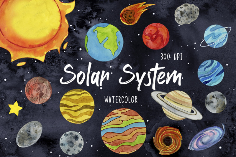 watercolor-solar-system-clipart-planets-clipart-astronomy-clipart
