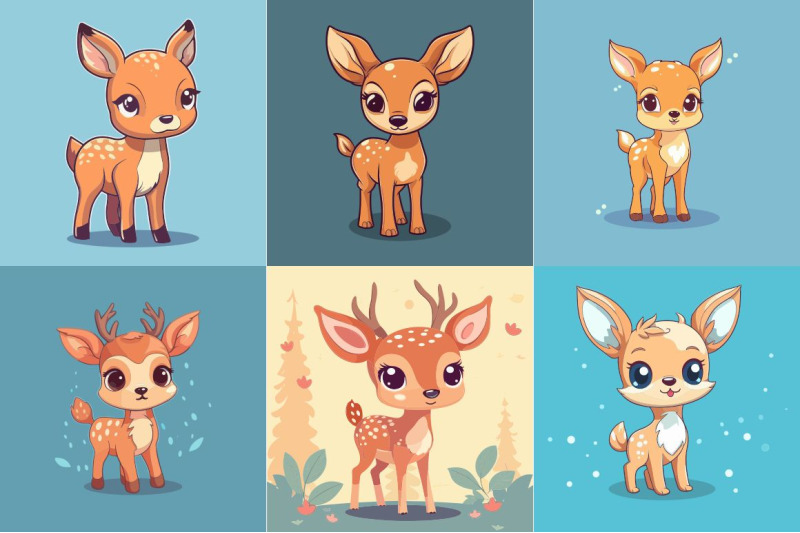 adorable-cartoon-deer