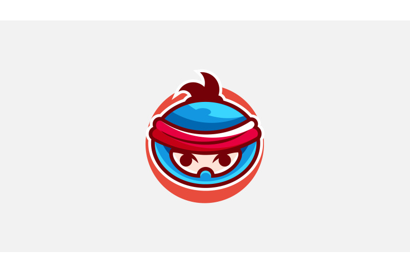 ninja-face-logo-vector-design-template