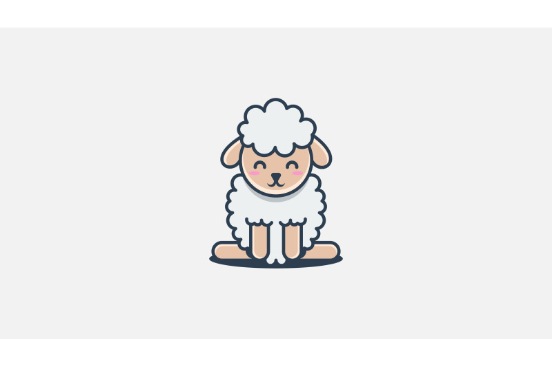 sheep-logo-vector-design-template