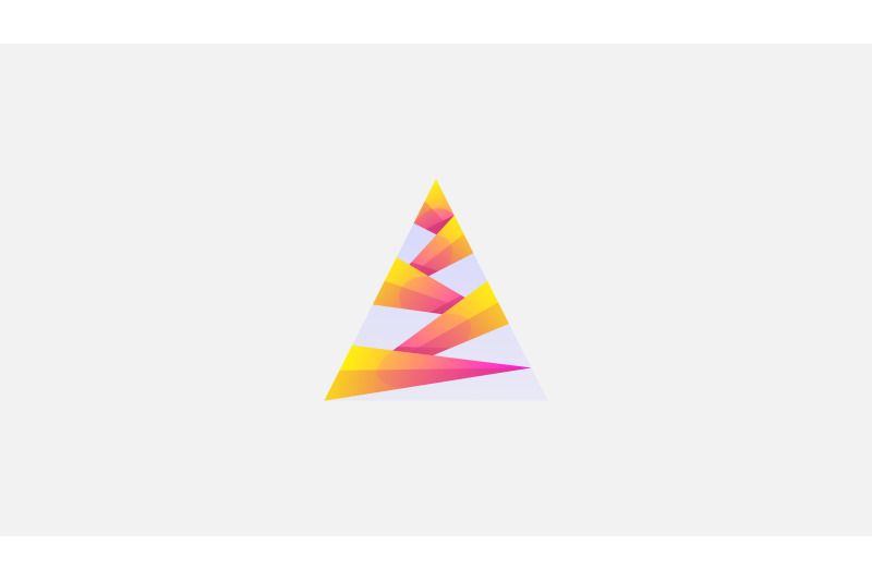 triangle-lightning-logo-vector-design-template