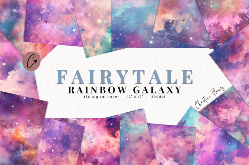 fairytale-rainbow-galaxy-digital-paper