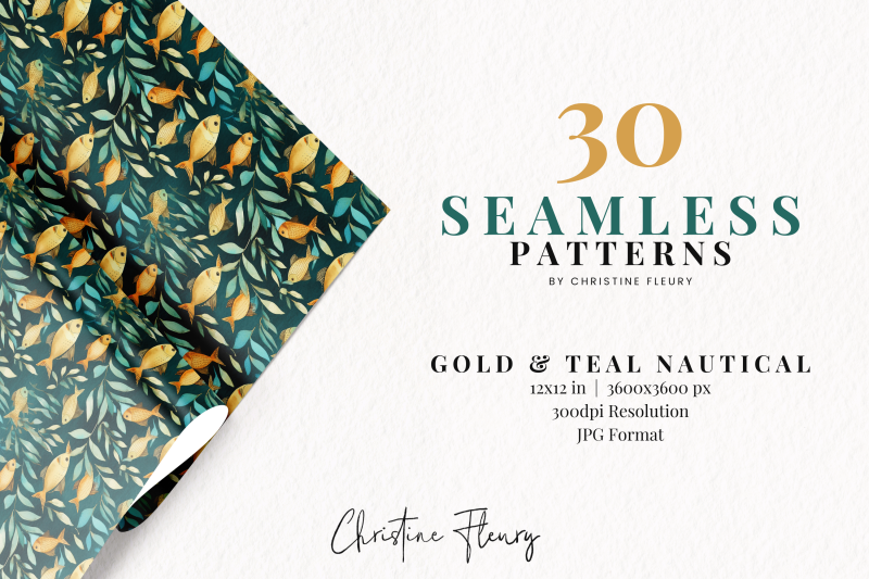 seamless-gold-amp-teal-nautical-patterns