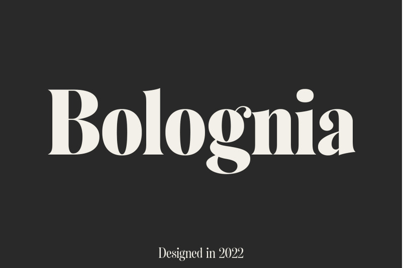 bolognia-classic-serif