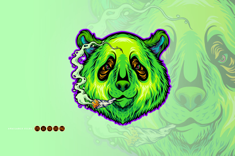 panda-blissfully-smoking-a-cannabis-joint