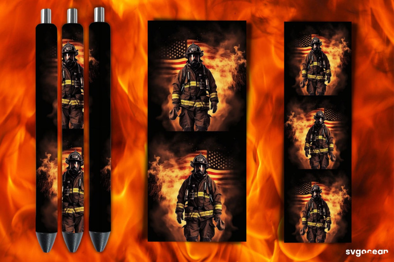 firefighter-pen-wraps-bundle-sublimation