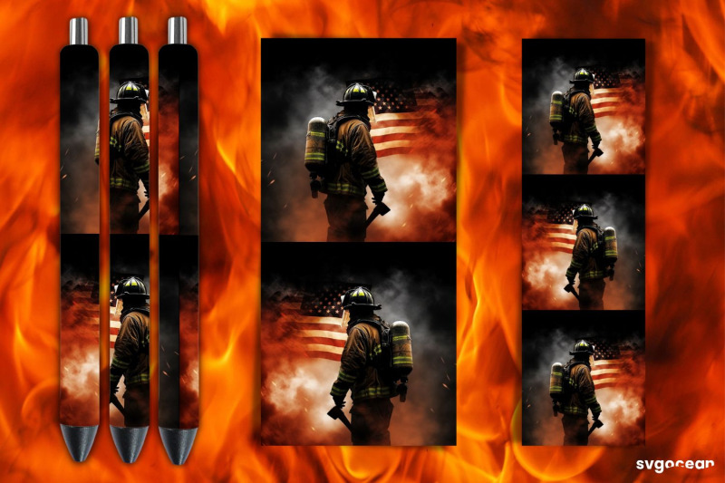 firefighter-pen-wraps-bundle-sublimation