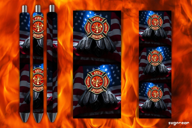 firefighter-pen-wraps-bundle-sublimation