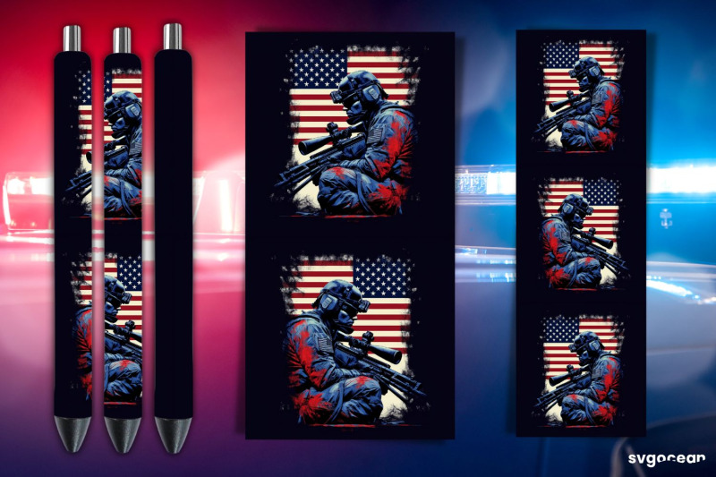 police-pen-wraps-bundle-sublimation